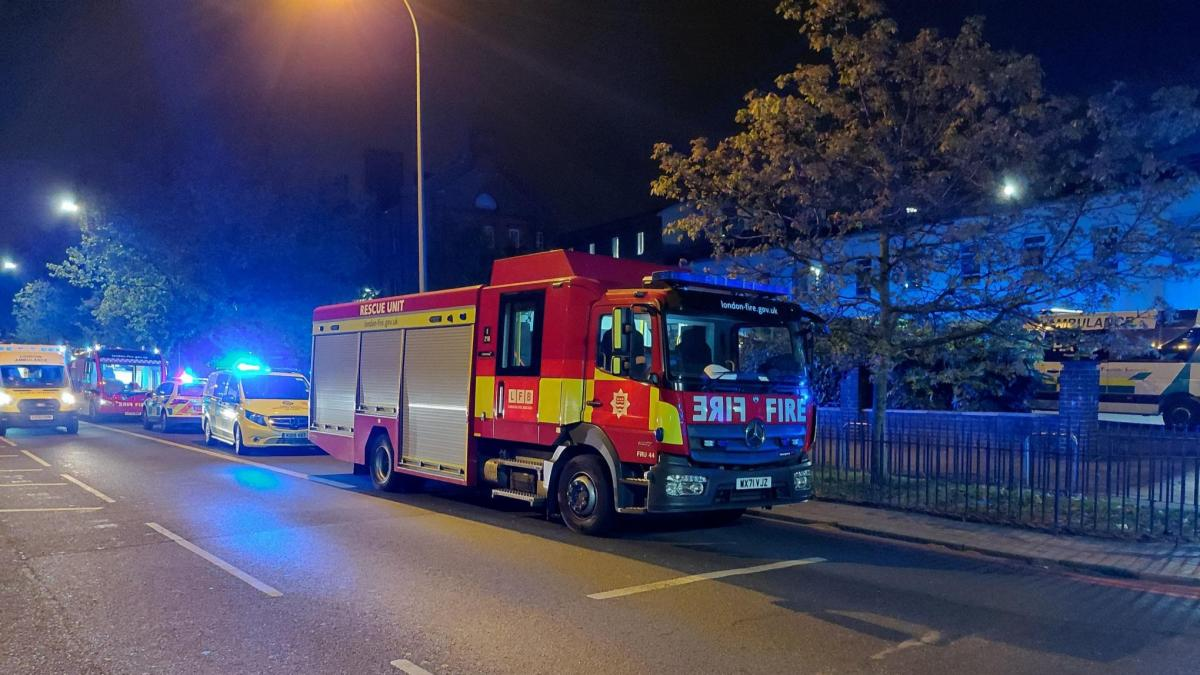 Lewisham hospital fire