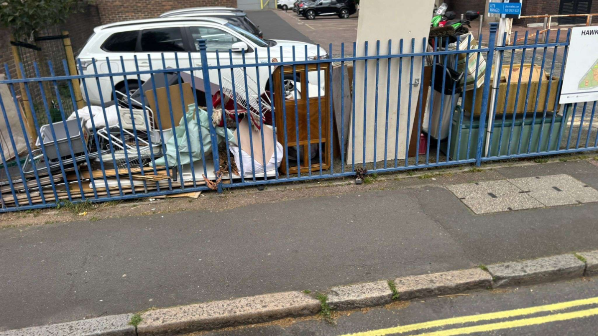 Fly-Tipping on Stubbs Drive