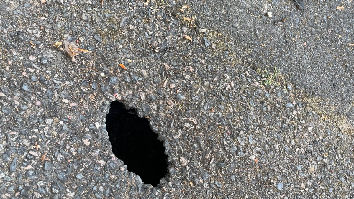 hole in ground